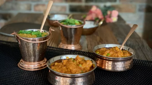 Hinduskie veggie curry vegestyl