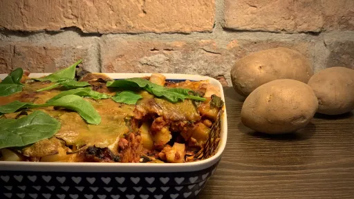 Zapiekanka ziemniaczana vegestyl