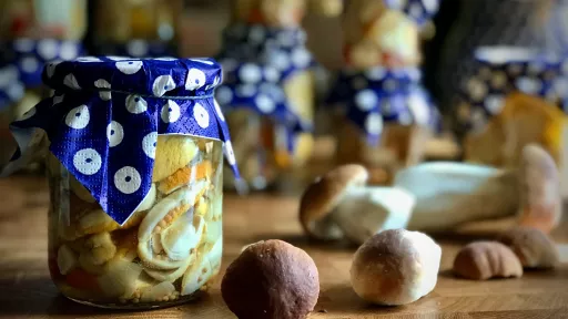 Grzyby marynowane vegestyl