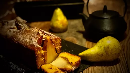 Ciasto z gruszkami vegestyl