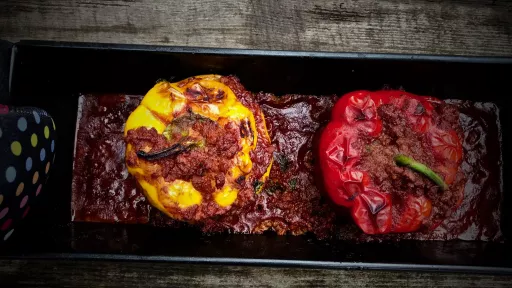 Papryczki faszerowane vegestyl