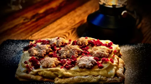 Ciasto z masą budyniową vegestyl