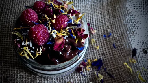 Deser budyniowy na zimno vegestyl