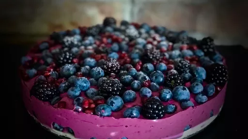 Tofurnik owocowy vegestyl