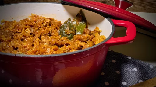 Bigos słodko-kwaśny vegestyl