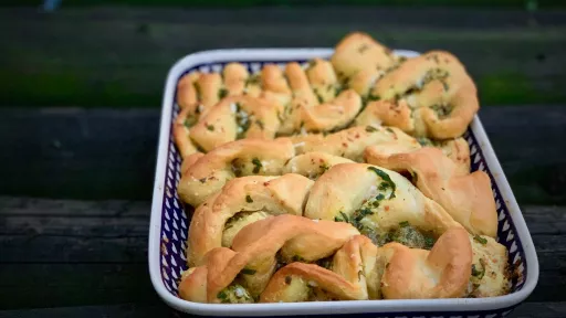 Chlebek ziołowo-czosnkowy vegestyl