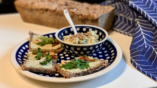 Pasta z tofu o smaku rybno-jajecznym - vegestyl