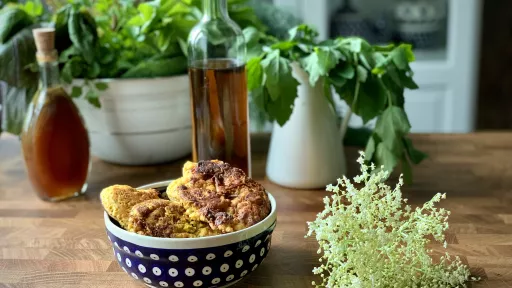 Kwiaty czarnego bzu vegestyl