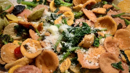 Orecchiette con le cime di rapa/Rzepa brokułowa vegestyl