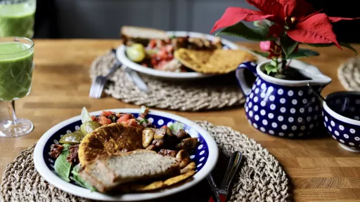 A'la omlet (wegański) vegestyl