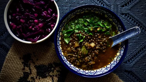 Gulasz z bakłażanem vegestyl