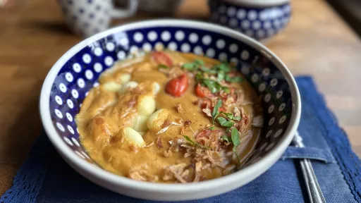 Gnocchi w sosie muszkatołowym vegestyl