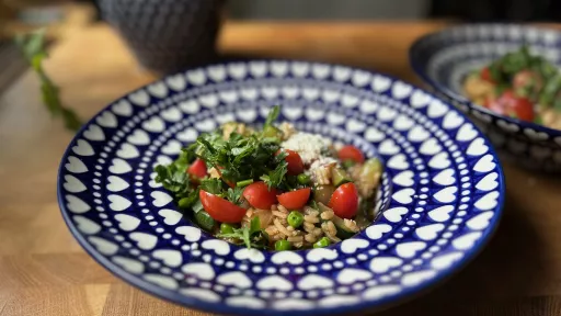 Risotto warzywne vegestyl