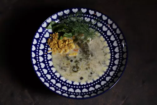 Zupa szczawiowa vegestyl