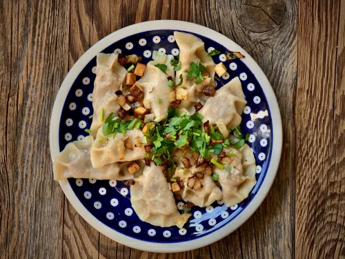 Pierogi z soczewicą vegestyl