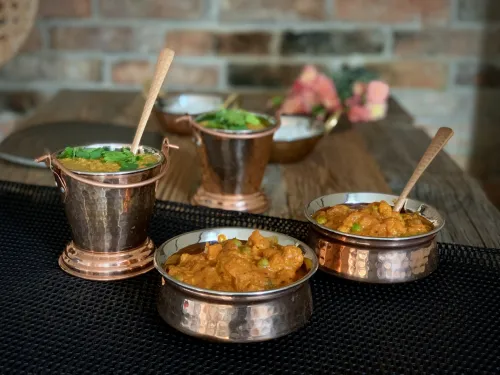 Hinduskie veggie curry vegestyl