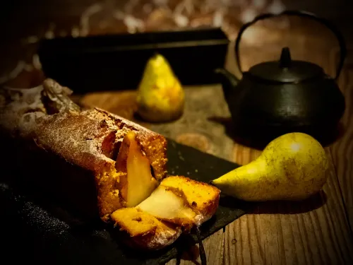 Ciasto z gruszkami vegestyl