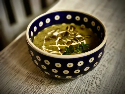 Krem z cukinii vegestyl