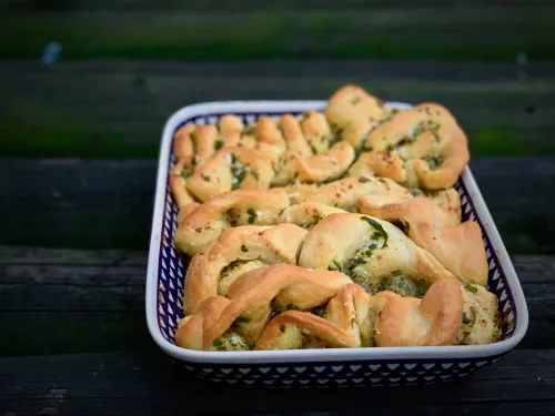 Chlebek ziołowo-czosnkowy vegestyl