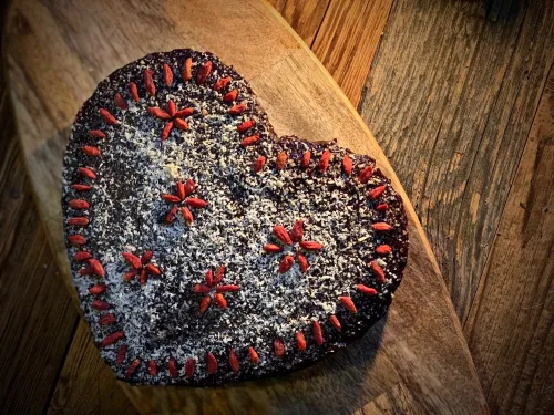 Ciasto czekoladowe vegestyl