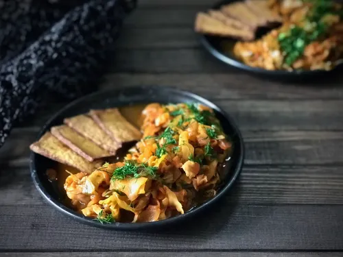 Młoda kapusta vegestyl