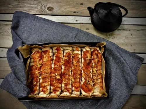 Tortilla zapiekana w piekarniku vegestyl