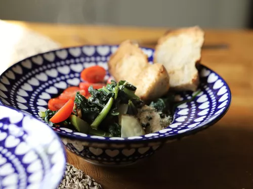 Kalarepa & Szpinak vegestyl