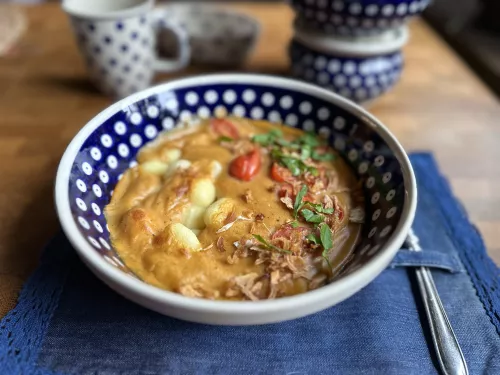 Gnocchi w sosie muszkatołowym vegestyl