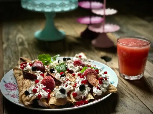 Naleśniki owocowe vegestyl