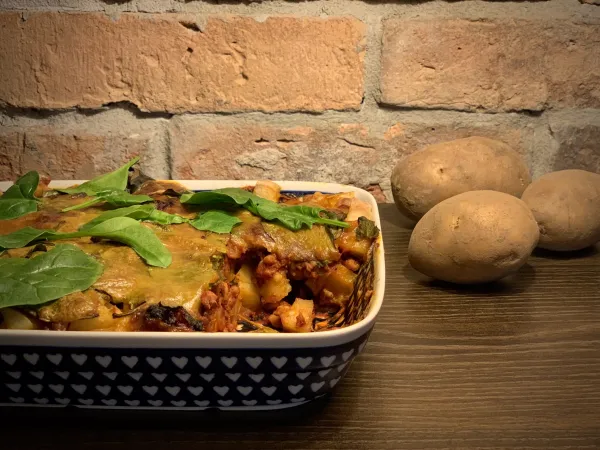 Zapiekanka ziemniaczana vegestyl