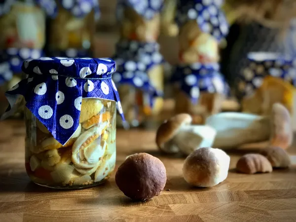 Grzyby marynowane vegestyl