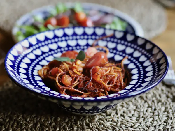 ,,Zabójcze’’ spaghetti all'assassin vegestyl