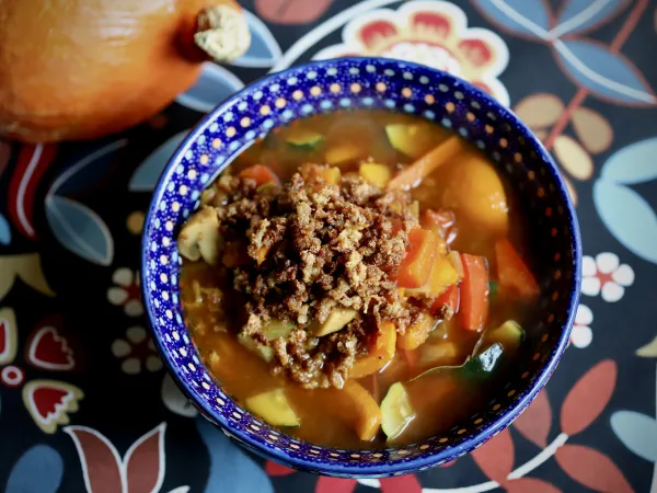 Leczo z dynią vegestyl