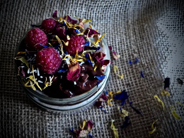 Deser budyniowy na zimno vegestyl