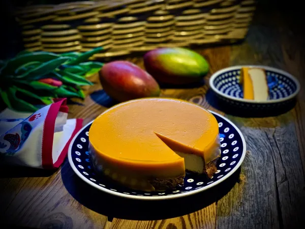 Ciasto z mango vegestyl