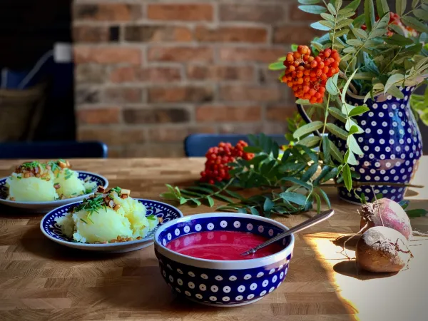 Barszcz z ziemniakami - vegestyl