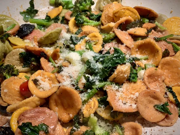 Orecchiette con le cime di rapa/Rzepa brokułowa vegestyl