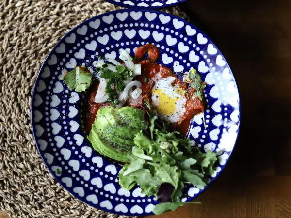 Wegańska szakszuka vegestyl