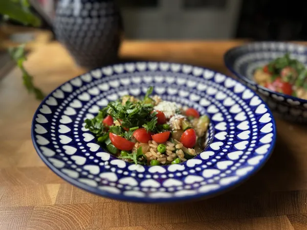 Risotto warzywne vegestyl