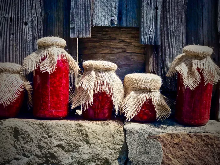 Frużelina z czerwonej porzeczki vegestyl