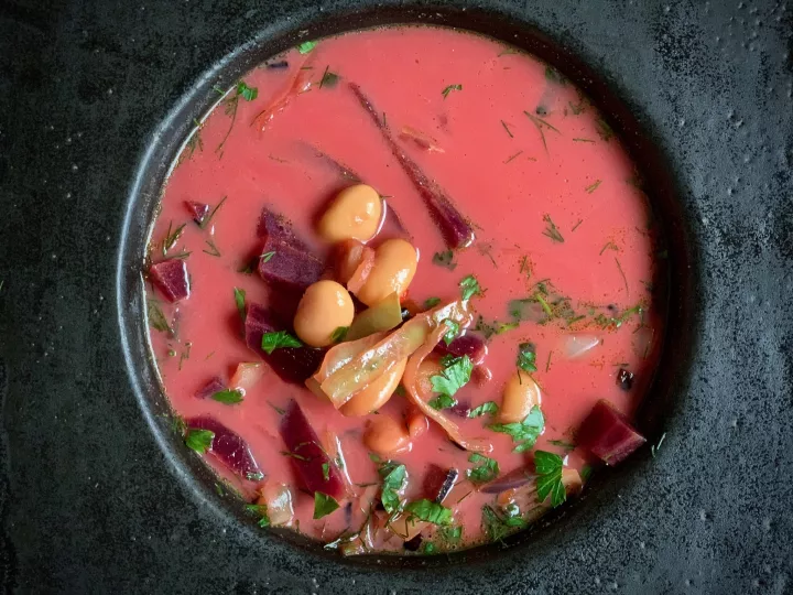 Barszcz ukraiński vegestyl